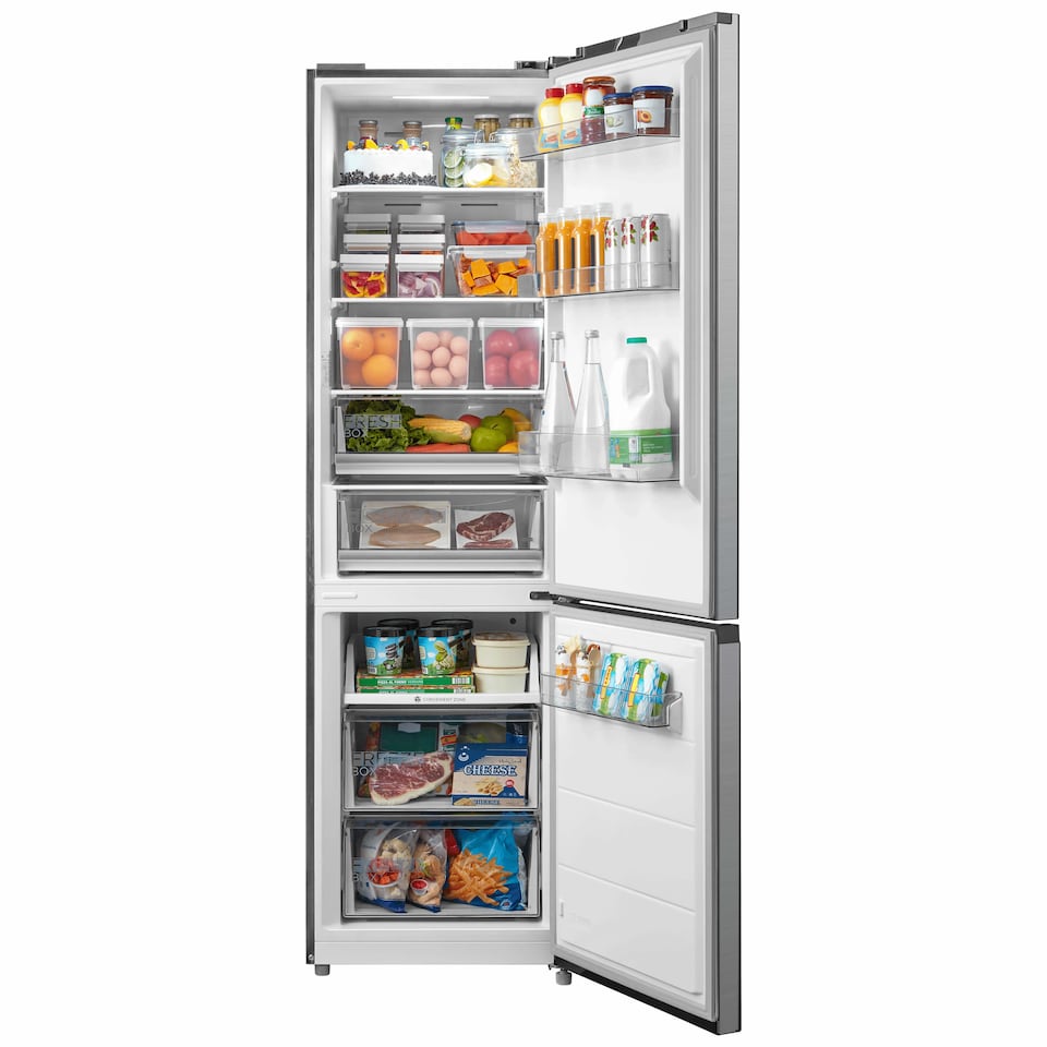 image 1 of Midea MDRB521MIC46 - Inox Fridge Freezer - 378L - C Energy