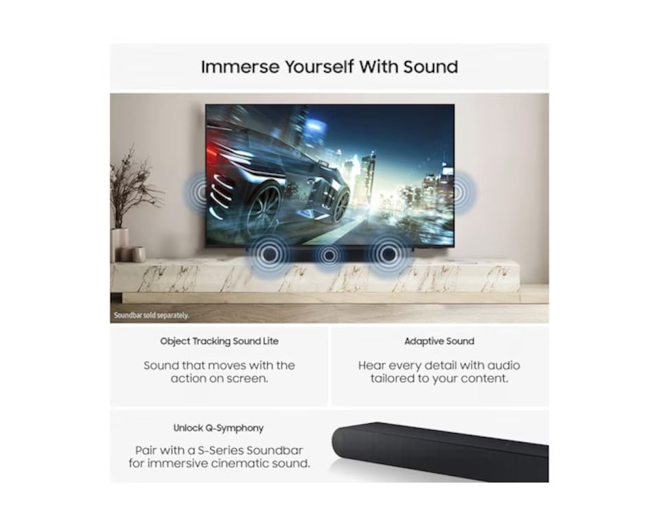 image 1 of Samsung Q7F QE50Q7FAAU 127 cm (50") 4K Ultra HD Smart TV Wi-Fi Black | Black | Black