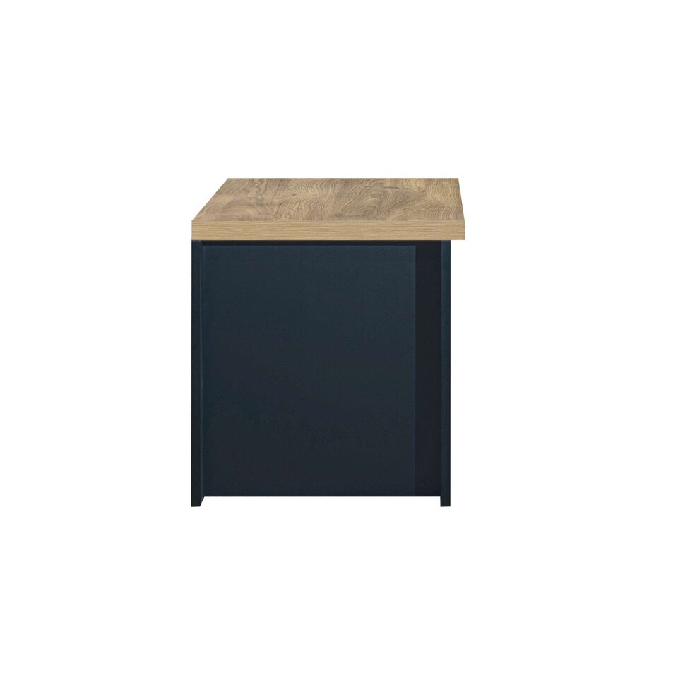 image 1 of Highgate 1 Drawer Lamp Table Navy