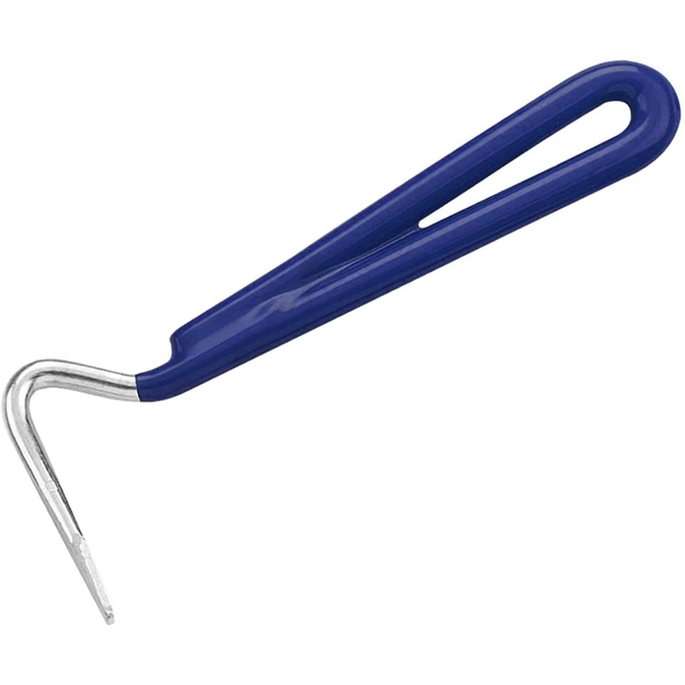 Roma Vinyl Handle Hoof Pick - Blue - One Size