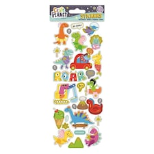 Fun Stickers - Summer Dinos - Craft Planet