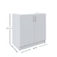 image 4 of JD Greta Kitchen Base Sink Unit 800mm Cabinet With Doors 80cm - White Matt