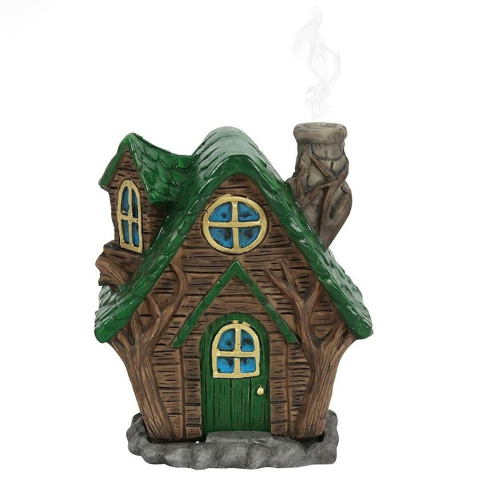 image 1 of Lisa Parker Woody Lodge Incense Holder - Brown/Green - One Size