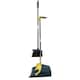 image 3 of Gr8 Home Strong Long Handled Dustpan and Brush Set Soft Bristles Broom Lobby Dust Pan