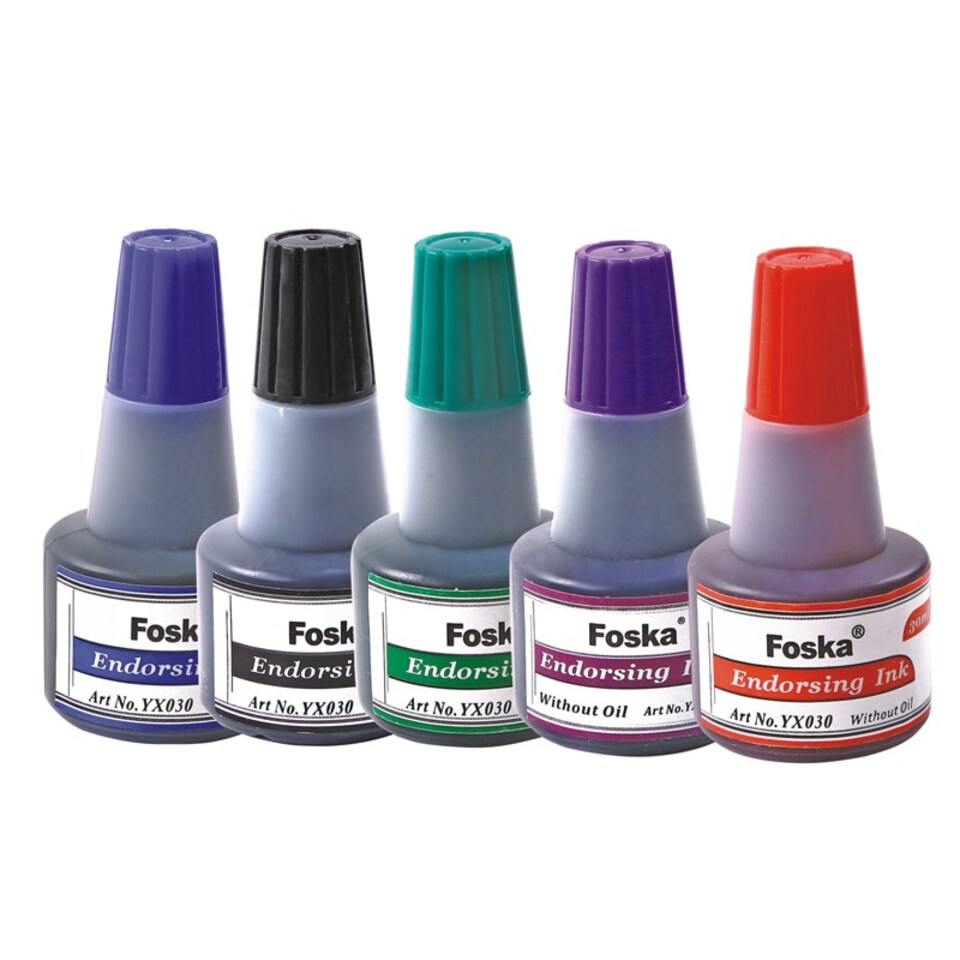 image 1 of 30ml Blue Endorsing Ink