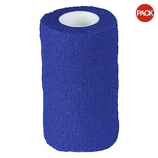 Shires Horses Cohesive Bandages (Pack of 12) - Royal Blue - 2m x 10cm