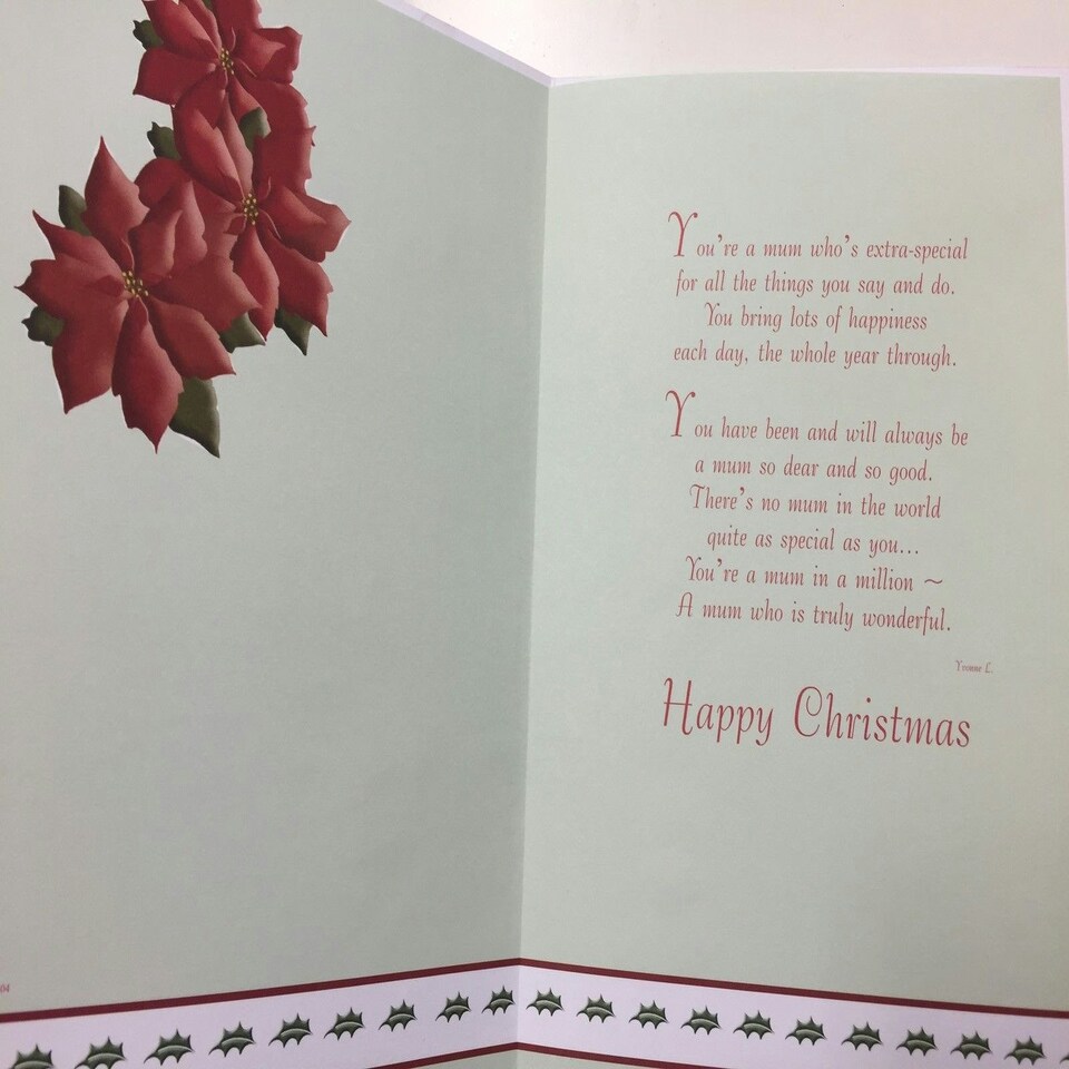 image 1 of With Love Mum Christmas Card