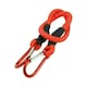 image 4 of 24" 60cm Bungee Rope with Carabiner Clips Cords Elastic Tie Down Fasteners 4pc