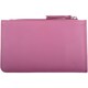 image 3 of Genuine Soft Leather RFID Protected Money Credit Card Holder Purse Pink | Pink/Blush