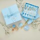 image 3 of Spectrum Something Blue Bridal Brush Set, Keepsake & Sponges
