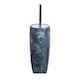 image 2 of Showerdrape Octavia Grey Marble & Chrome Toilet Brush & Holder