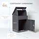 image 9 of SMART PARCEL BOX® Medium Front Access Dark | Grey | 1