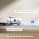 image 4 of MOVA P50 Pro Ultra Robot Vacuum and Mop, 19000Pa Suction Power, All-in-one Cleaning Station, White