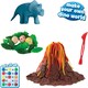 image 5 of Make Your Own Dino Would 16 Piece Dough Set