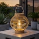 image 2 of Lunaria Terra Rattan Solar Garden Lantern
