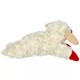 image 8 of Lambchop Ultra Plush Dog Toy with Squeaker Small | White | Size?: Small