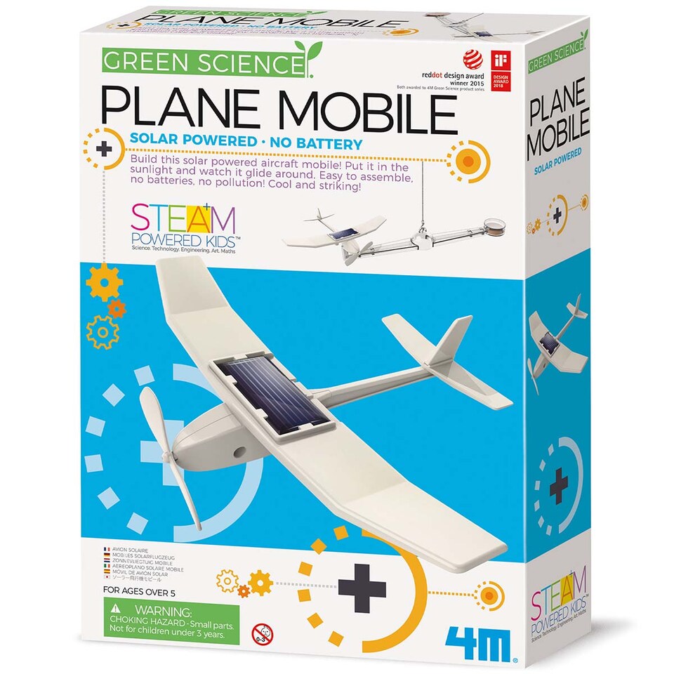 image 1 of Green Science - Plane Mobile