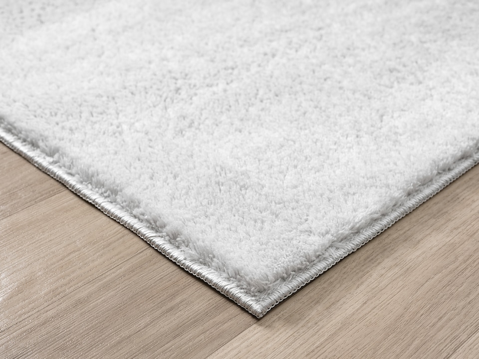 image 1 of Comfy Washable Low Pile Living Room Plain Area Rug
