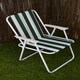 image 10 of Folding Camping / Picnic Chair in Green and White Garden Patio | Green | Green