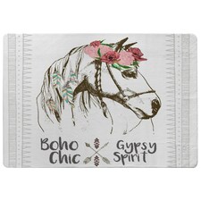 horse with flower Chic (Rug) Multi | XL: 160x230cm