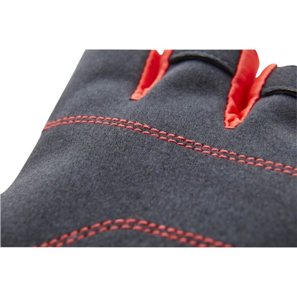 image 1 of Reebok Weight Lifting Gloves — Lycra with Amara Suede Palm, Small, Black | Black | Black | S