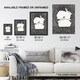 image 3 of Two Stylised Snow Hares Samuel J De Mesquita Wall Art Poster Print 12X16"