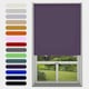 image 1 of Blackout Roller Blind Aubergine 120cm | Purple | Aubergine