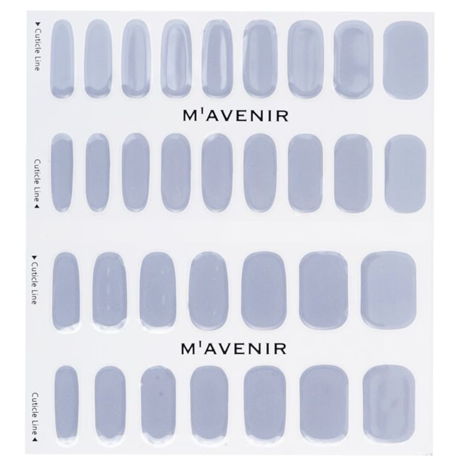 image 1 of Nail Sticker (purple) - # Evening Road Nail - 32pcs Purple