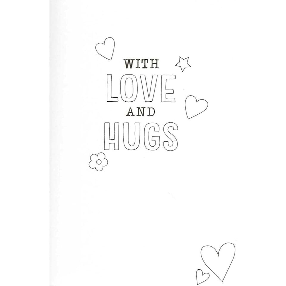 image 1 of Two Owls Design Mummy Mother's Day Card with Colouring Activity and Stickers