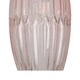 image 4 of First Choice Lighting Facet Antique Brass with Pink Faceted Glass Pendant Shade Pink | Bronze