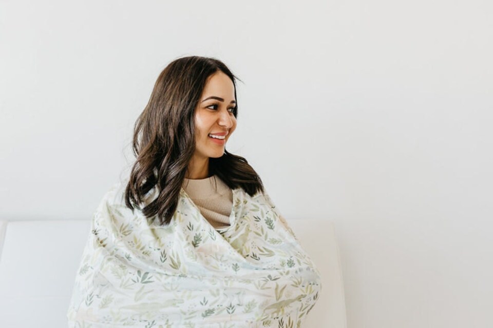 image 1 of Copper Pearl Nursing & Car Seat Cover Rex