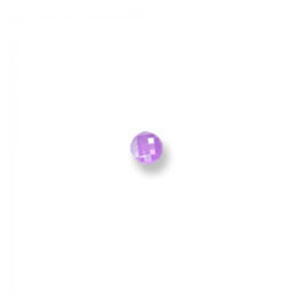 Trimits Lilac 8mm Hi Gloss Faceted Buttons for Dressmaking - each