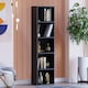 image 7 of Vida Designs Oxford 5 Tier Cube Bookcase Display Storage, Black