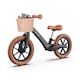 image 7 of Allis Lumi Balance Bike for 2 Year Olds with Basket & Bell - Black | Black | 12" Balance Bike | 1