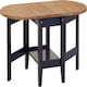 image 1 of Santos Drop Leaf Extending Coffee Table Blue | Navy Blue
