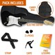 image 4 of 3rd Avenue Full Size Electric Guitar Black