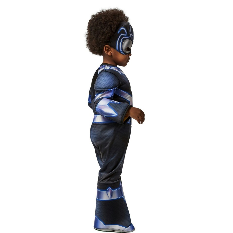 image 1 of Spidey And His Amazing Friends Childrens/Kids Black Panther Costume - Blue/Black - 3-4 Years 3