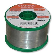 STANNOL - Lead Free Solder Wire 1.0mm, 500g, 227°C