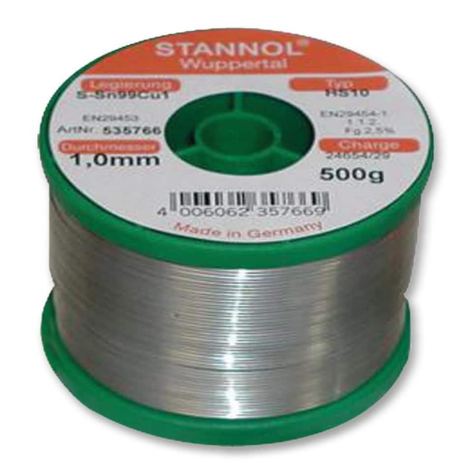 STANNOL - Lead Free Solder Wire 1.0mm, 500g, 227°C