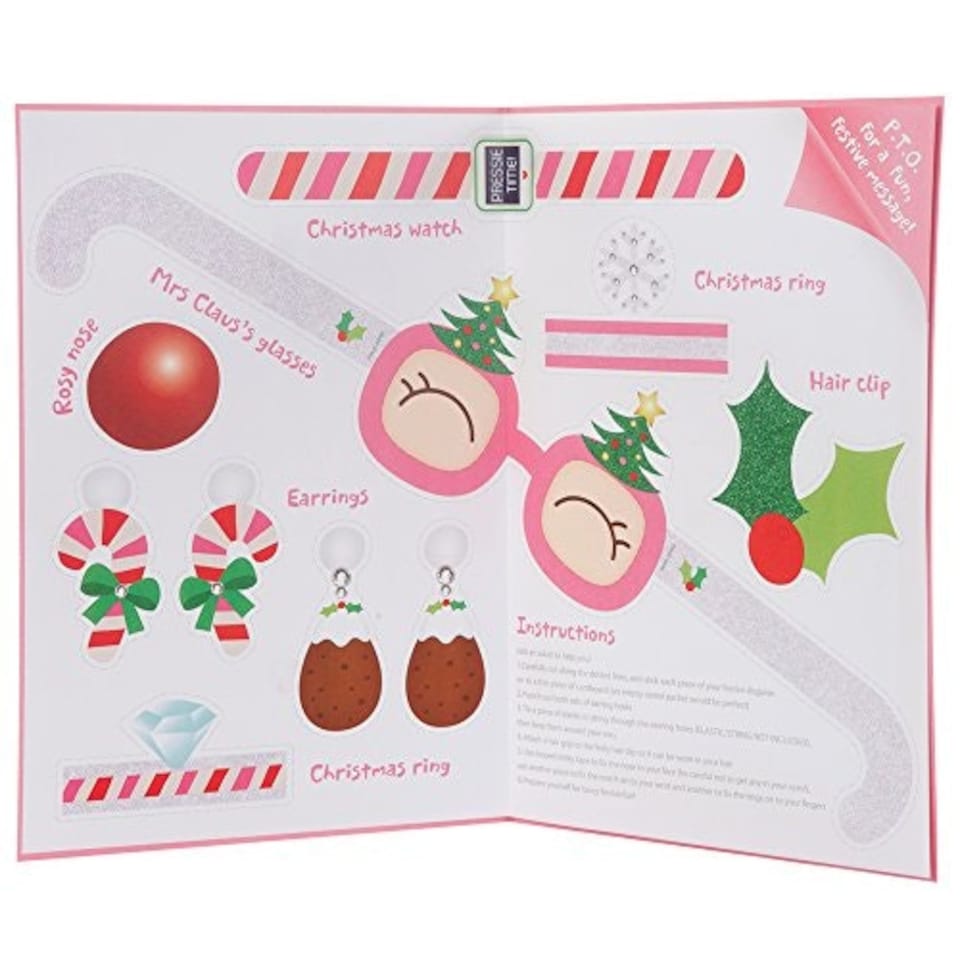 image 1 of Christmas Card 'With Fun Disguise From Little Girl'