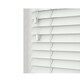 image 1 of 165cm Ultra White Wooden Venetian Blinds With Strings (130cm drop) | White | White
