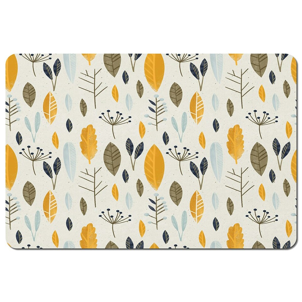 image 1 of Autumn floral illustrations (Placemat)