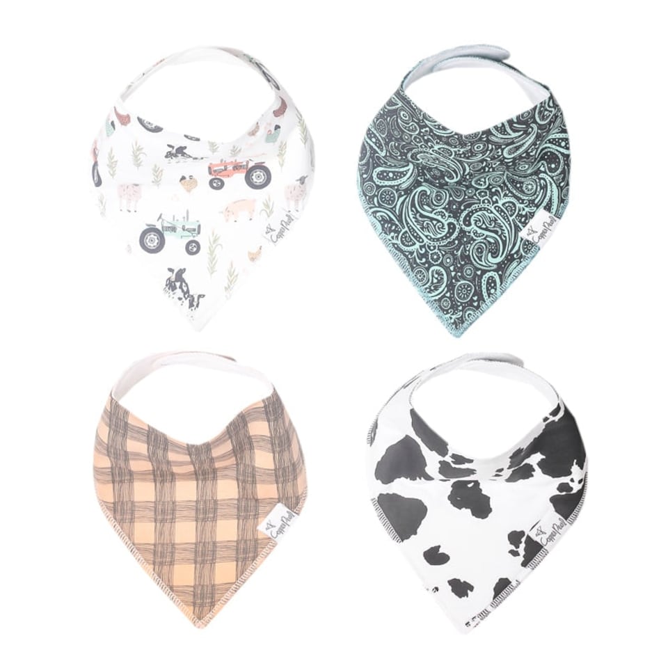 image 1 of Copper Pearl Bibs Jo 4Pk