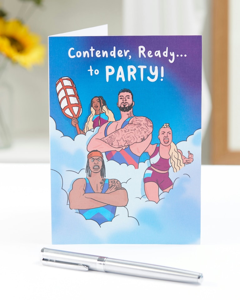 image 1 of Humour Birthday Card - Gladiators