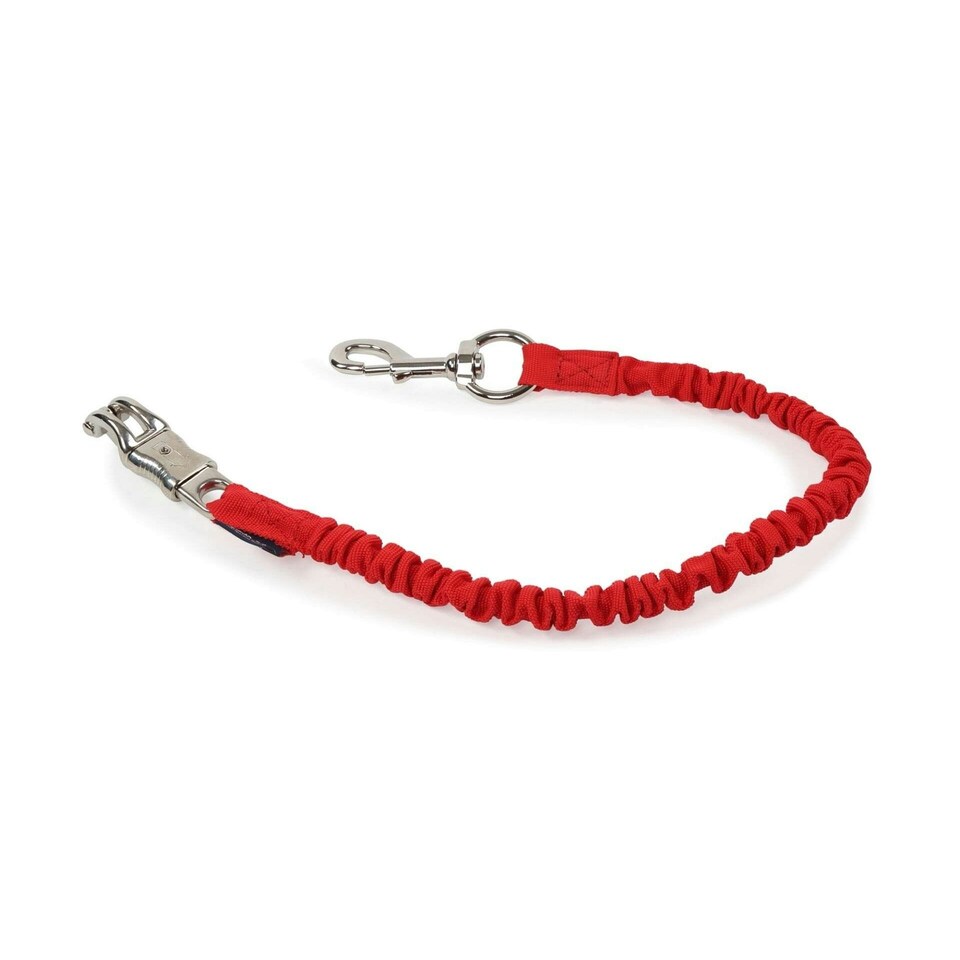 image 1 of Shires Horse Bungee Trailer Tie - Red - One Size
