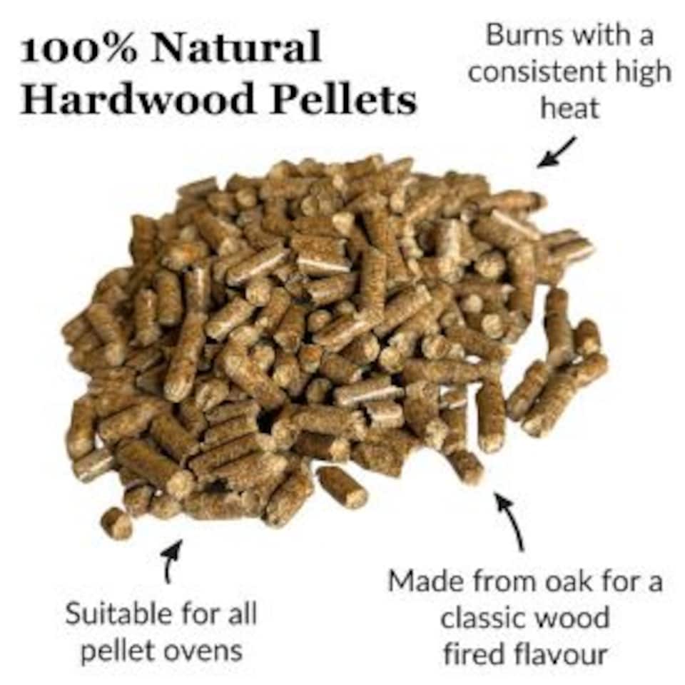 image 1 of 10kg Hardwood Pellets for Mini Pizza Ovens & Firepits