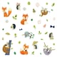 image 1 of RoomMates Galaxy Unicorn Giant Peel & Stick Wall Decals With Glitter
