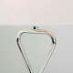 image 1 of ValueLights Contemporary Polished Chrome Table Lamp With White Rectangular Shade