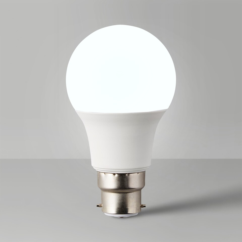 image 1 of ValueLights 6 Pack B22 White GLS Light Bulbs | White