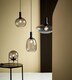 image 2 of Nordlux Alton Indoor Table Lamp Black Glass E14 Hand Blown - Mains Powered, IP20